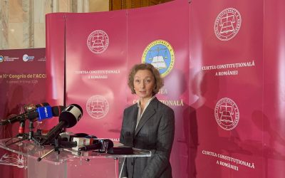 Simina Tănăsescu, președinta CCR. Foto: David Bularca / Hotnews