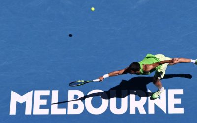 Alcaraz se viste de Borg para llegar a los 100 partidos en los Grand Slam