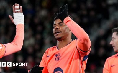 Marcus Rashford celebrates scoring a goal