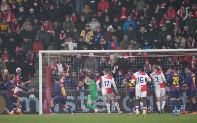 Surpriză în Slavia Praga - Barcelona » Catalanii sunt conduși în meciul decisiv din cursa pentru top 8