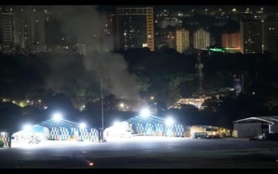 reportan explosiones y aviones militares en Caracas en medio del pulso con EEUU
