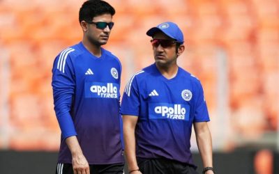 Shubman Gill and Gautam Gambhir