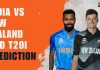 India vs New Zealand 3rd T20I Prediction