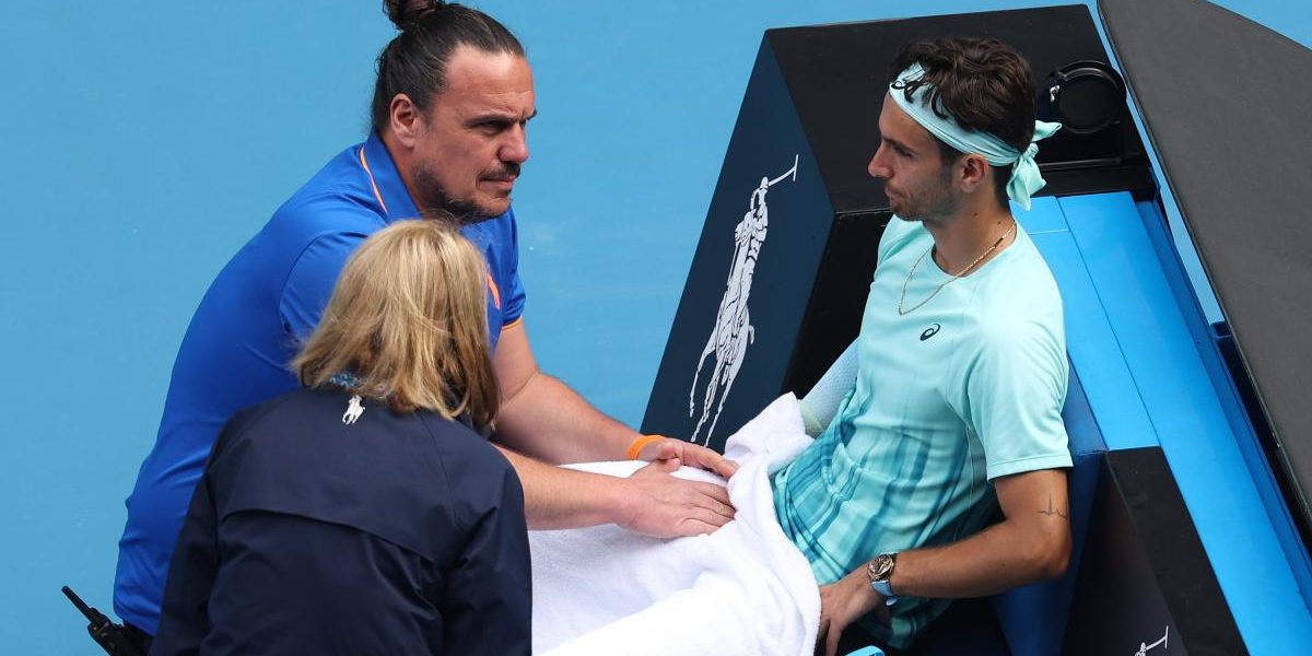 Musetti infortunio contro Djokovic: cos'è successo all'Australian Open