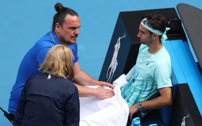 Musetti infortunio contro Djokovic: cos'è successo all'Australian Open