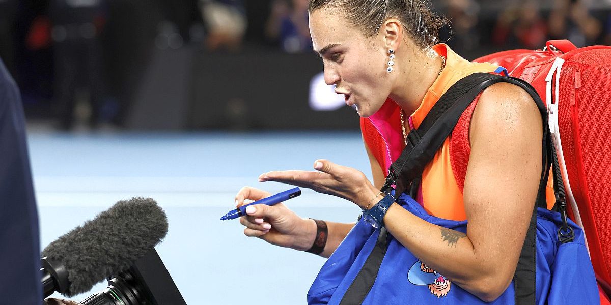 Calificare în finala Australian Open, apoi Netflix » Ce serial urmărește Aryna Sabalenka: „Sunt la sezonul 2”