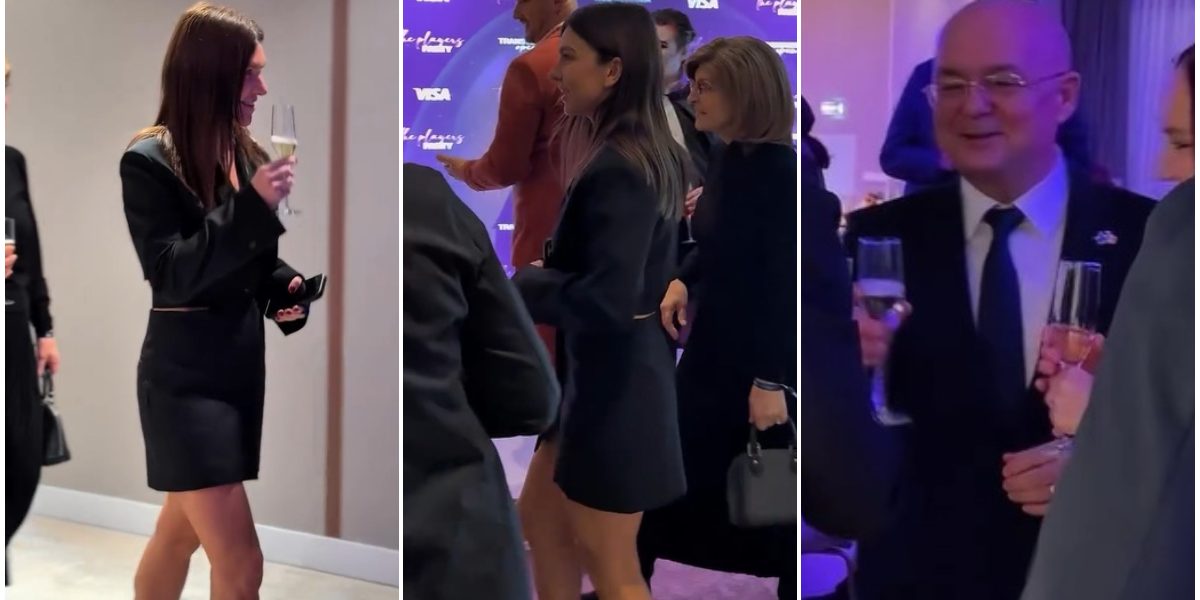 Simona Halep, în centrul atenției la petrecerea cu Emil Boc. Cine a însoțit-o