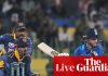 Sri Lanka v England: first men’s cricket one-day international – live | Cricket