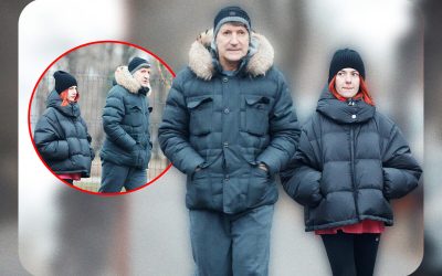 Minus la temperatură, însă plus la iubire! Lidia Buble și Horațiu Nicolau, plimbărică în cuplu