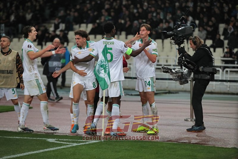 Europa League  Fase a Gironi :        Panathinaikos vs Roma