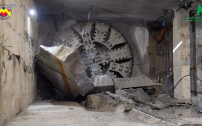 Metrorex a anunţat că scutul de forare „Sfânta Maria” a ajuns la Gara Băneasa. Tunelul realizat până acum a trecut de 2km
