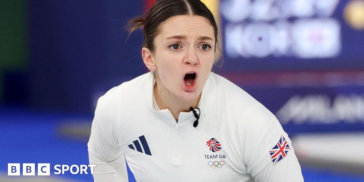 Relive day 12 of the Winter Olympics as GB's men's and women's curling teams keep semi-finals hope alive