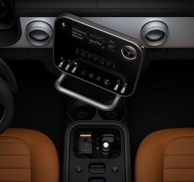 FOTO Ferrari Luce: primul model electric din istoria mărcii italiene. Interior plin de aluminiu și schimbător din Gorilla Glass