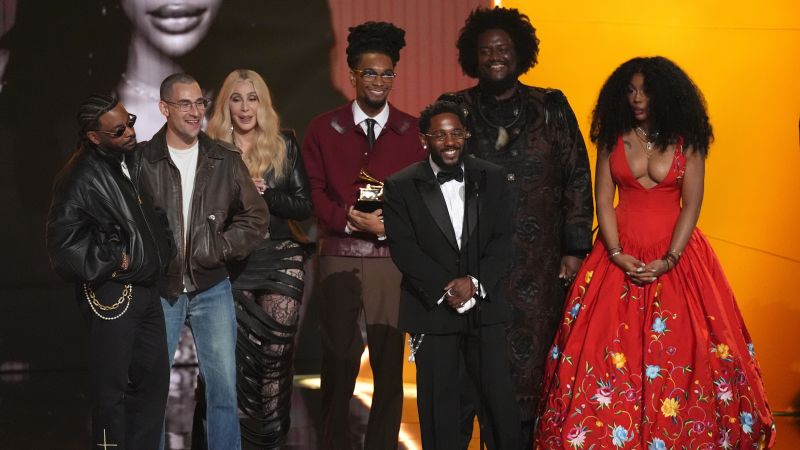 Grammys recap: Bad Bunny and Kendrick Lamar dominate a night hot on politics, nudity and appearances by music legends