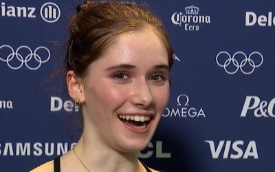 Isabeau Levito jokes about Olympic village fun at Milan Cortina – NBC New York