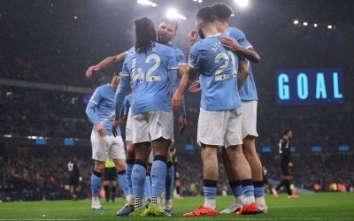 Manchester City - Fulham 3-0 » Formația lui Pep Guardiola a rezolvat lucrurile în 15 minute și ține aproape de Arsenal