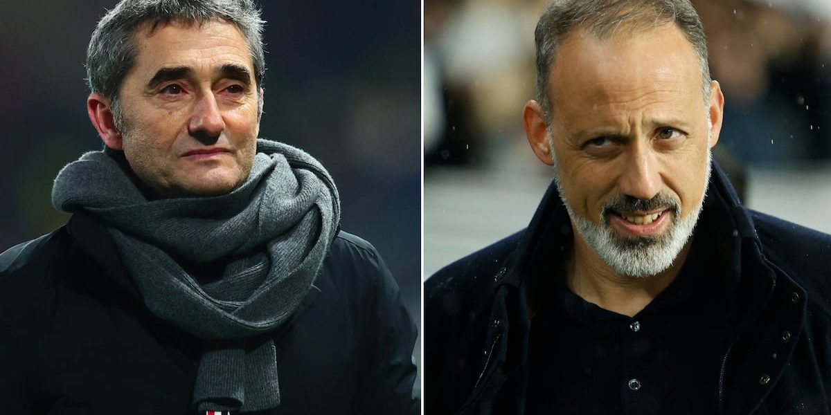 Ernesto Valverde y Pellegrino Matarazzo