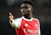 Bukayo Saka plotting Arsenal return in time for North London derby but ruled out of Carabao Cup semi-final