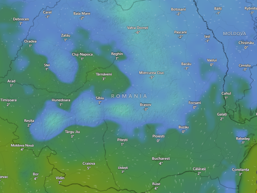 Vremea se răcește accentuat: Bruma și înghețul revin în țară Administrația Națională de Meteorologie (ANM) a emis o informare de vreme deosebit de rece, valabilă până sâmbătă, 11 aprilie, la ora 10:00