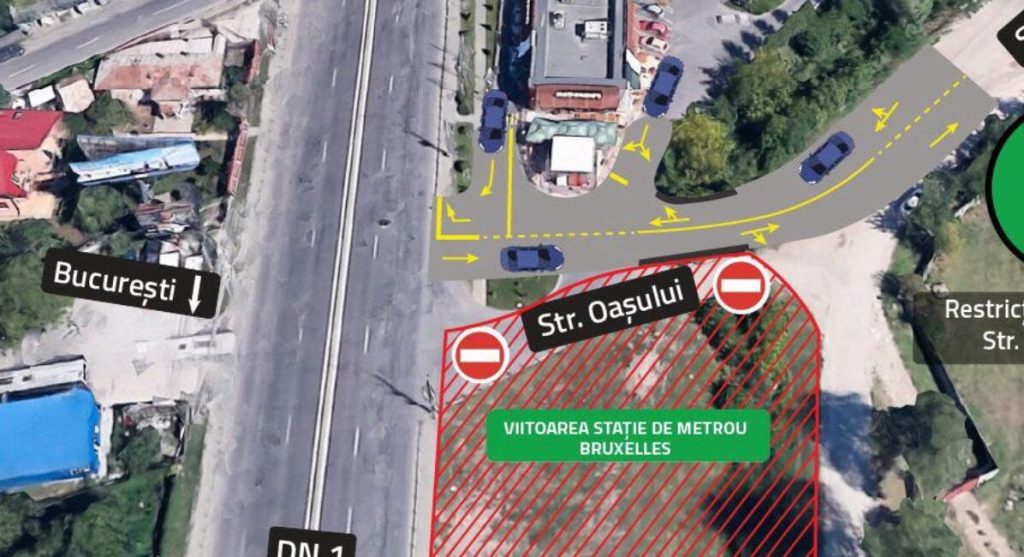 Marele șantier de la Magistrala 6: Strada Oașului, blocată 18 luni în București