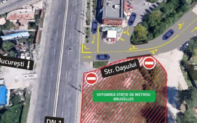Marele șantier de la Magistrala 6: Strada Oașului, blocată 18 luni în București