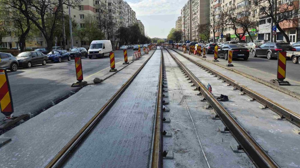 Bulevardele Chișinău și Basarabia: Lucrările la tramvaie, pe ultima sută de metri