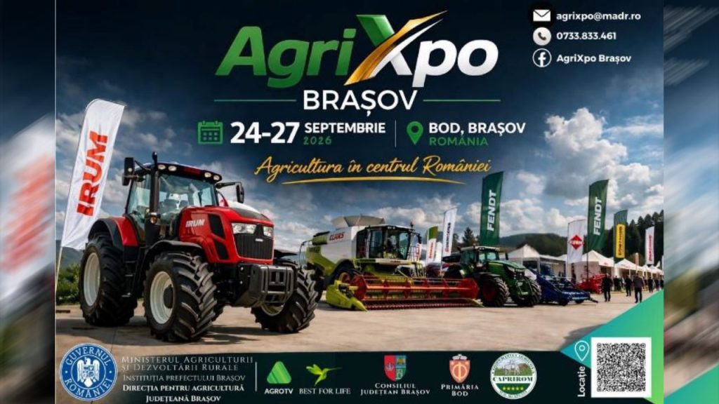 Achiziția Fabricii de Zahăr de la Luduș, un nou imbold pentru fermierii români: AgriXpo Brașov 2026 în prim-plan Evenimentul AgriXpo Brașov 2026 promite să aducă în prim-plan oportunități de colaborare și dezvoltare pentru actorii din domeniul agricol