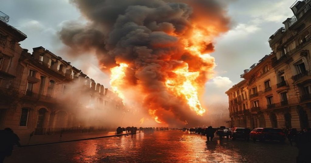 Incendiu la o fabrică din București: Fum dens și intervenții