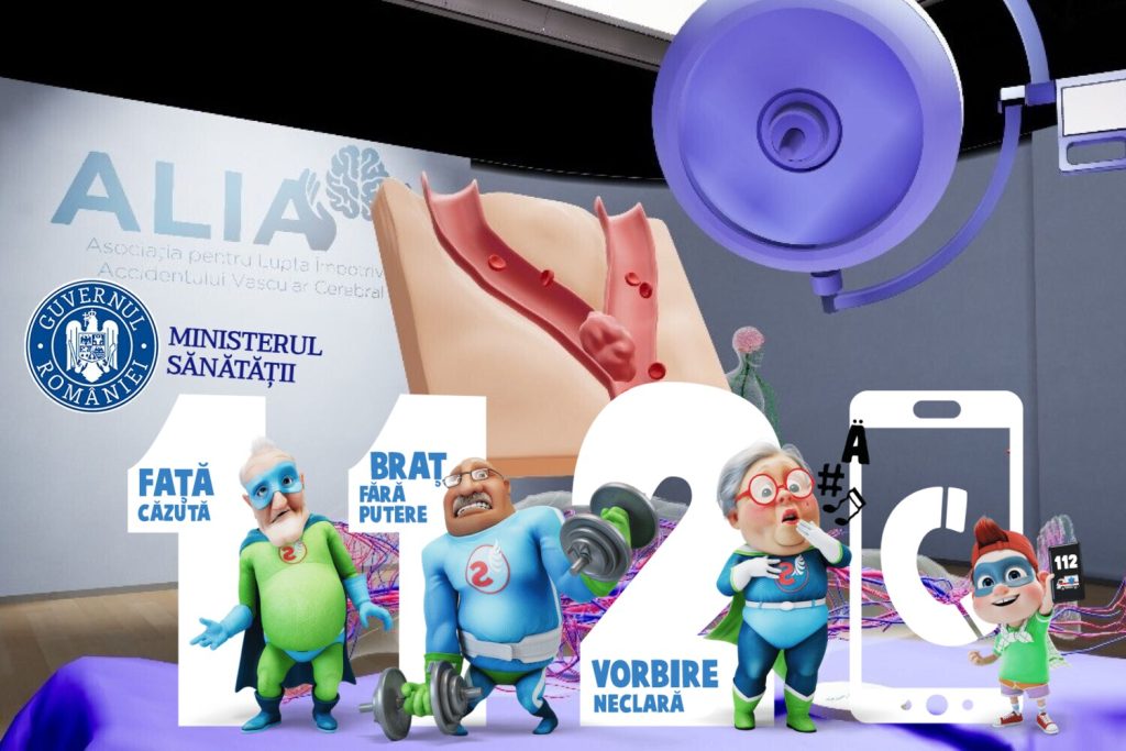 MInisterul Sănătății, alături de ALIA, lansează campania „Eroii FAST” împotriva AVC