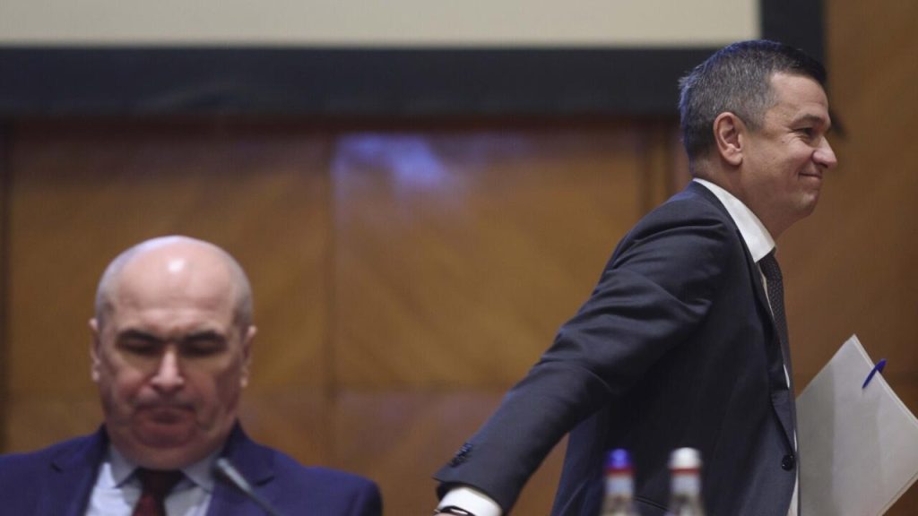 PSD, la un pas de a părăsi guvernul: Grindeanu anunță un vot crucial Sorin Grindeanu, liderul Partidului Social Democrat (PSD), a declarat sâmbătă, la Timișoara, că formațiunea sa analizează posibilitatea de a părăsi guvernul