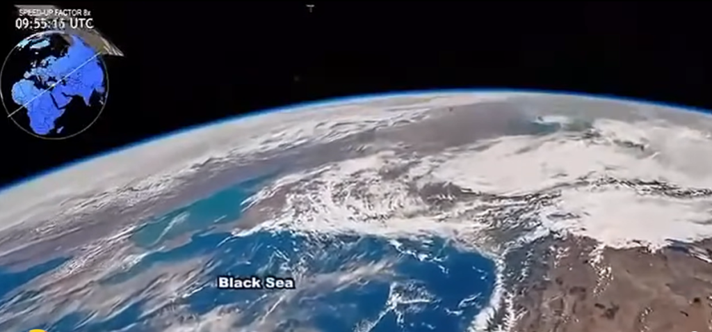 Imagini spectaculoase din spațiu: Delta Dunării și Marea Neagră văzute de NASA