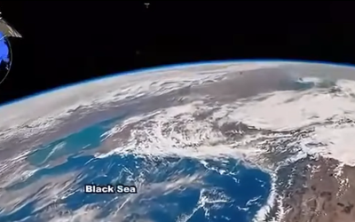 Imagini spectaculoase din spațiu: Delta Dunării și Marea Neagră văzute de NASA