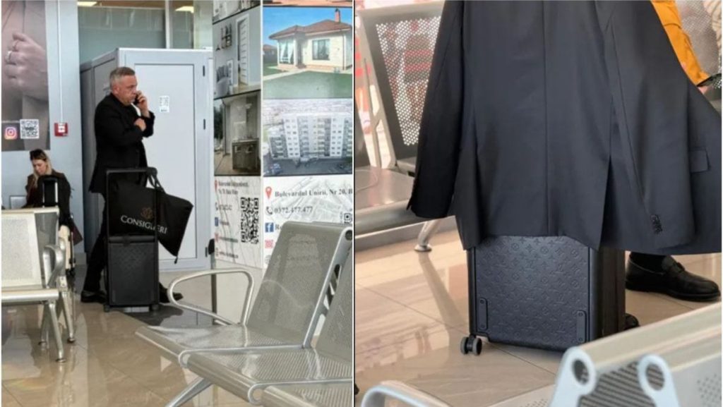 Ministrul PSD Florin Barbu a fost surprins cu o valiză Louis Vuitton de 5.000 de euro, stârnind controverse