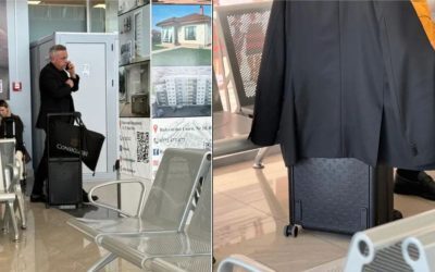 Ministrul PSD Florin Barbu a fost surprins cu o valiză Louis Vuitton de 5.000 de euro, stârnind controverse