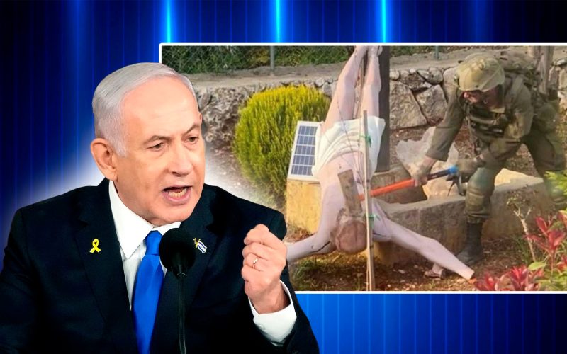 Un soldat israelian a distrus o statuie a lui Iisus Cristos în Liban, stârnind condamnări și promisiuni de investigații din partea autorităților israeliene