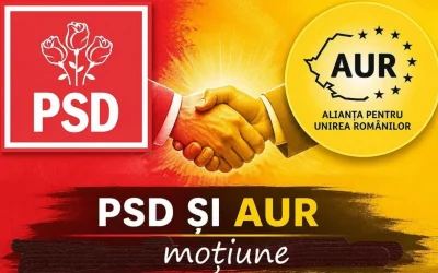 PSD și AUR, o alianță care zguduie Bruxelles-ul Alianța dintre Partidul Social Democrat (PSD) din România și Alianța pentru Unirea Românilor (AUR), pentru a răsturna guvernul condus de Ilie Bolojan, a stârnit valuri de nemulțumire la Bruxelles