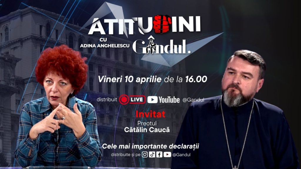 „Atitudini cu Adina Anghelescu” revine pe micile ecrane vineri, 10