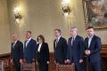 PNL a ajuns la Palatul Cotroceni pentru consultări cu președintele țării, pe fondul crizei politice declanșate de retragerea sprijinului PSD pentru premierul Ilie Bolojan