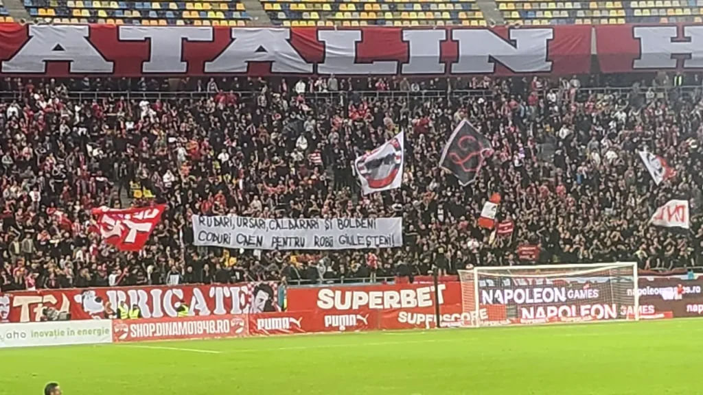 Amenzi uriașe după Dinamo-Rapid: scandări rasiste și peste 17.000 de euro daune