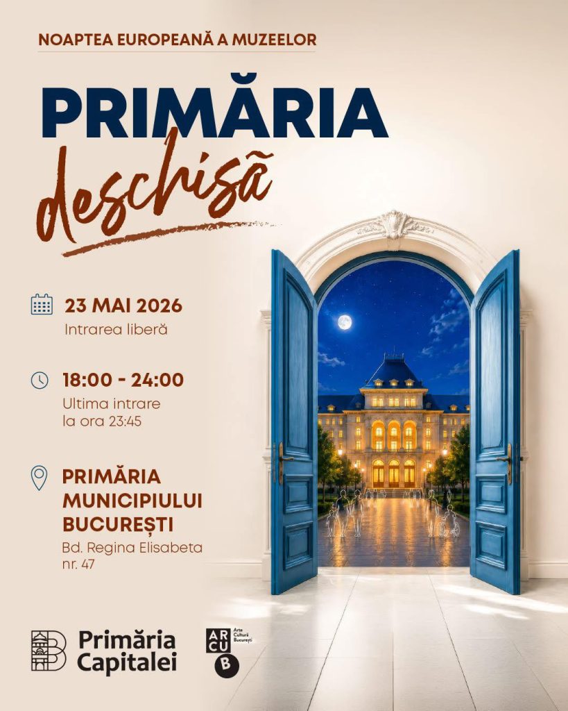 Primăria București, deschisă publicului larg astă seară