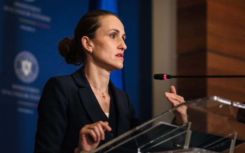 Oana Țoiu, ministrul Afacerilor Externe, a discutat despre rolul României în relațiile dintre Uniunea Europeană și Statele Unite, precum și despre importanța Summit-ului B9 de la București