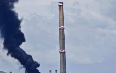 Incendiu la CET Vest, pentru a doua oară într-o lună