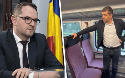 Radu Miruță, noul interimar de la Transporturi, a stârnit un val de reacții după ce a filmat un material video în care acuza că 21 de trenuri noi sunt abandonate în Gara Obor