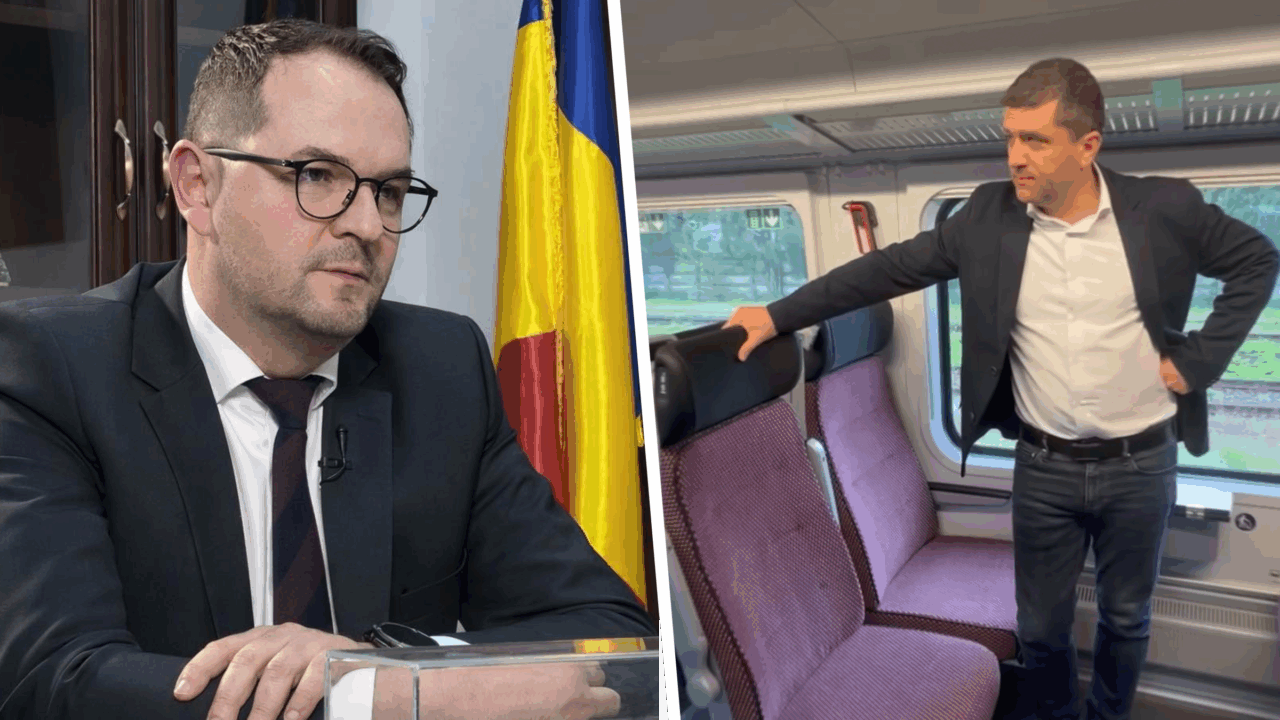 Radu Miruță, noul interimar de la Transporturi, a stârnit un val de reacții după ce a filmat un material video în care acuza că 21 de trenuri noi sunt abandonate în Gara Obor