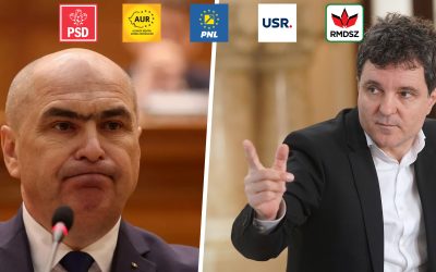 Guvernul Bolojan, demis acum o săptămână, navighează într-o criză politică profundănnMoțiunea de cenzură împotriva guvernului condus de Ilie Bolojan a zguduit scena politică românească