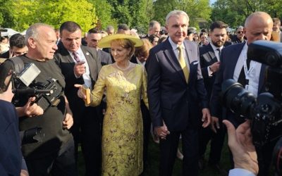 Majestatea Sa Margareta și Principele Radu Duda au participat la Garden Party-ul anual de la Palatul Elisabeta, dar evenimentul s-a încheiat mai repede decât în anii precedenți