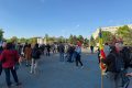 Susținătorii Guvernului BOLOHAN au ieșit în stradă, mobilizați în mediul online, pentru a cere parlamentarilor să nu voteze moțiunea de cenzură
