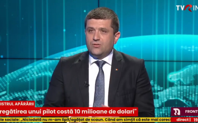 Ministrul Apărării, Radu Miruță, a declarat că formarea unui pilot de F-16 pentru România poate costa aproape 10 milioane de dolari, subliniind, totodată, că actuala remunerație a militarilor nu reflectă valoarea lor reală