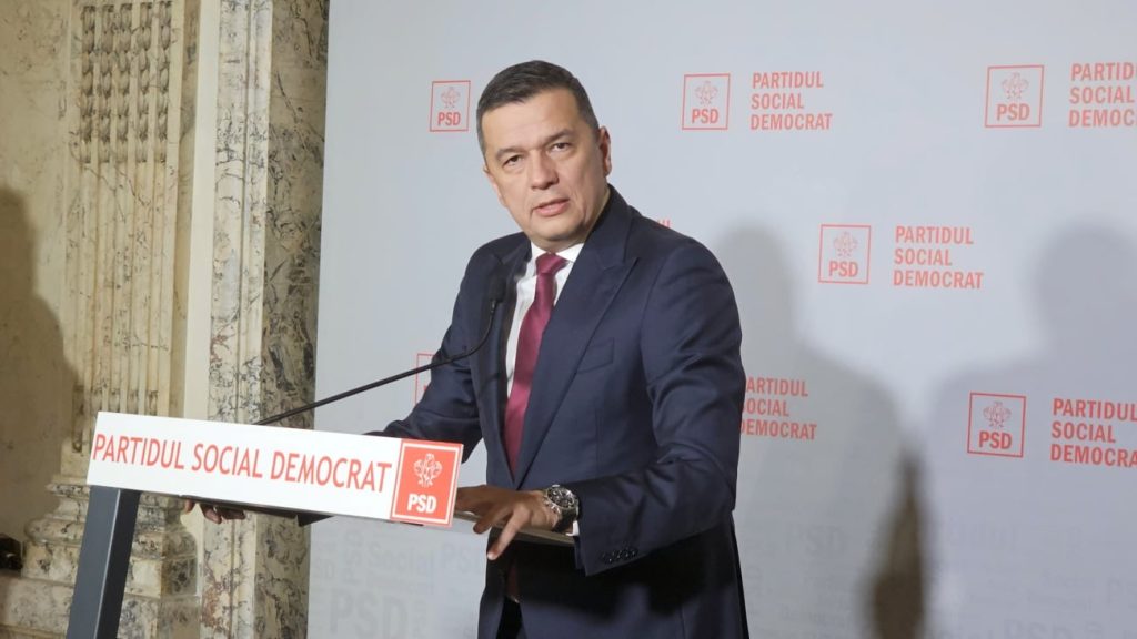 România se confruntă cu o criză politică și economică, potrivit declarațiilor lui Sorin Grindeanu, președintele Partidului Social Democrat (PSD), referitoare la guvernarea recent demisă condusă de Ilie Bolojan