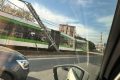 Șase răniți, după ce un tramvai a deraiat în București: Un vagon, strivit